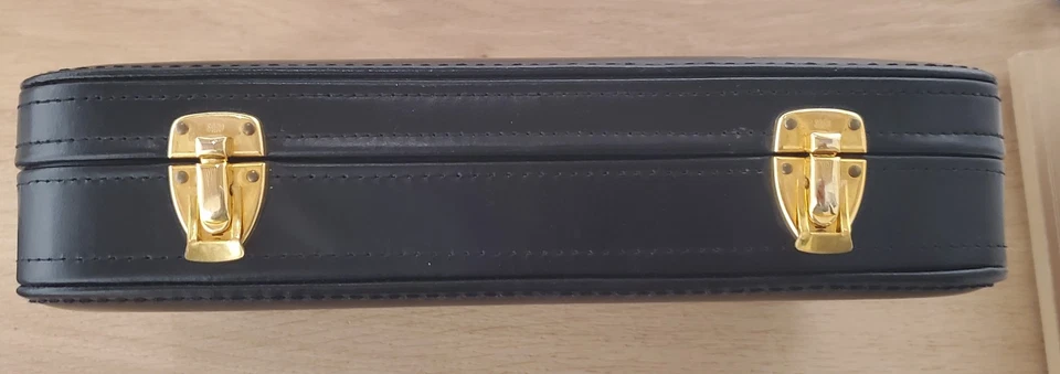 ANCIENNE TROUSSE DE TOILETTE POUR VOYAGE CUIR TANNEUR SOCO PORT A PRIX COÛTANT - Photo 4/4