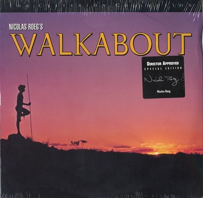 Walkabout Criterion Collection LaserDisc 1997 New Sealed Nicolas Roeg Rare OOP