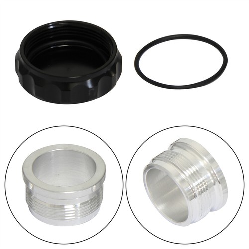 37mm-48mm Aluminium Alloy Universal Weld on Filler Neck Cap Oil Fuel Tank Cover - Picture 1 of 10