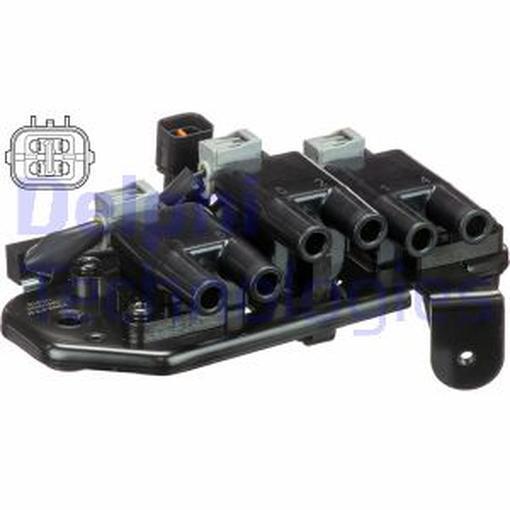 Delphi ZüNdspule ZüNdmodul FüR Hyundai Santa Fé I Coupe GN10835-12B1-image