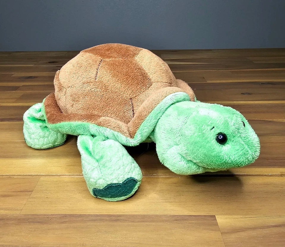 Webkinz Chocolate Dino Turtle Plush Beanie Stuffed Animals Ganz - Image 2 of 4