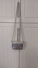 REDUCED - top top quality expensive silver LANCA shoulder/cross body/clutch bag