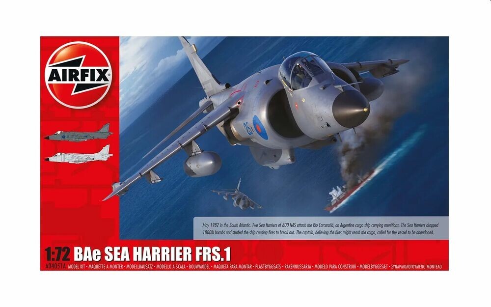 Airfix A04051a 1:72 Bae Sea Harrier Frs 1 - Bild 2