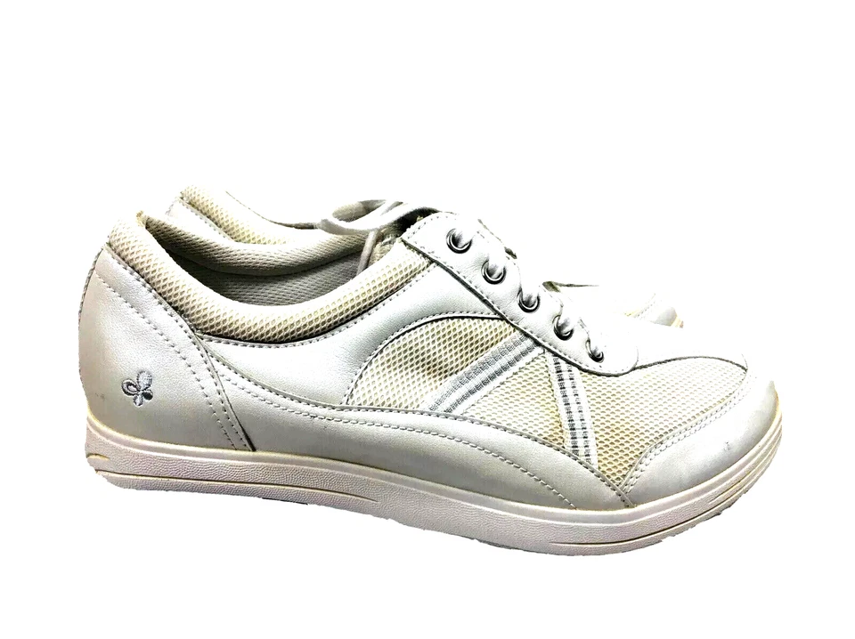 Grasshoppers Get Fit Mujer Tenis Fit Fitness Tonificación Cuero Blanco Zapatos Talla 81/2M Foto 3 de 4