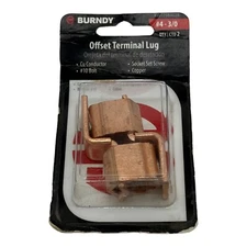 Burndy KLU175 Offset Tongue Copper Lug Connector