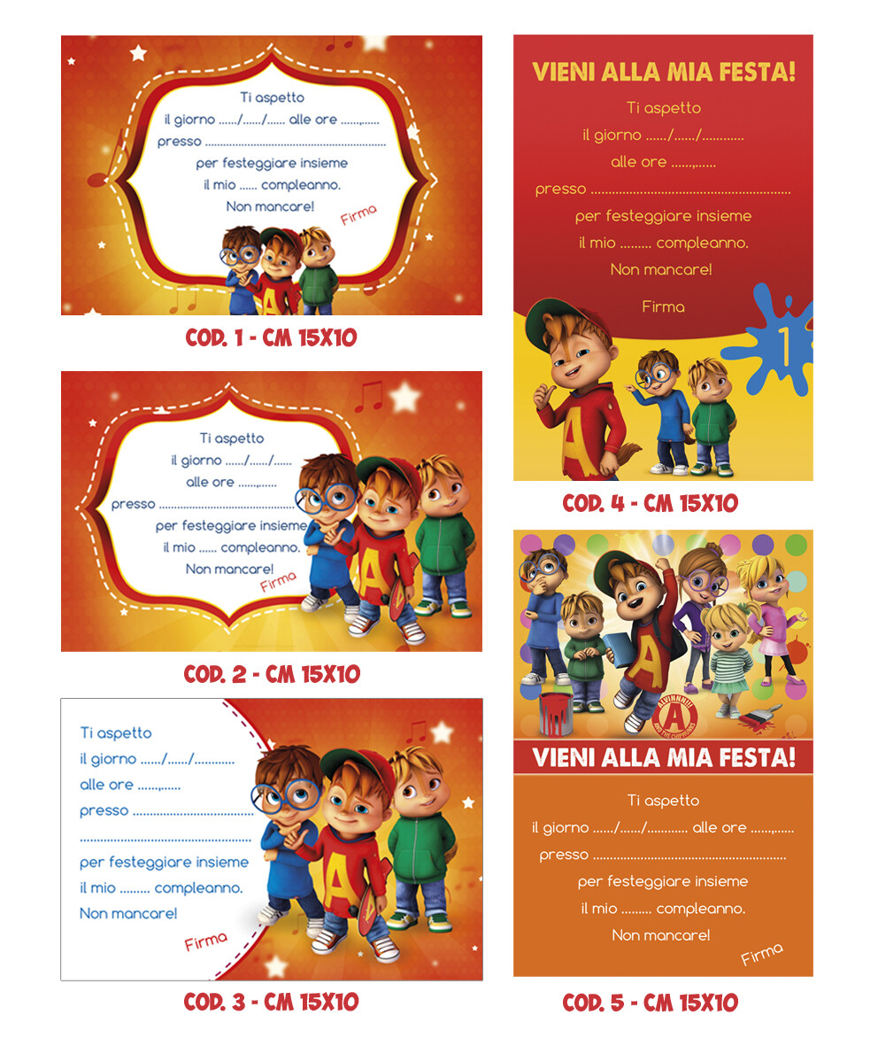 Festa di compleanno a tema 1: I CAVALLI - gli inviti