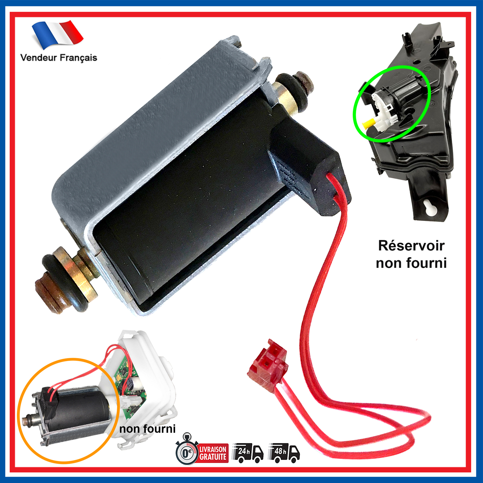 Pompe doseuse injection urée Eolys 1500PJ anti-colmatage FAP Berlingo Partner