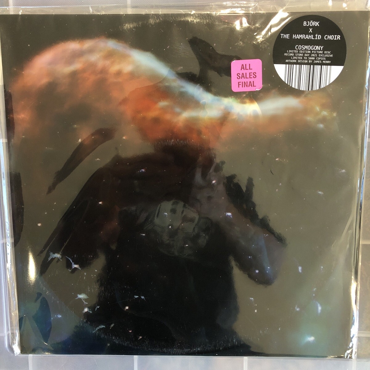 BJORK X HAMRAHLID CHOIR COSMOGONY RSD 2021 Picture Disc Limited To 5k  Copies New