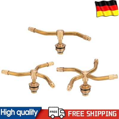 2/3/4 Arms Rotating Sprinkler Brass Rotary Lawn Sprinkler Lawn Irrigation System