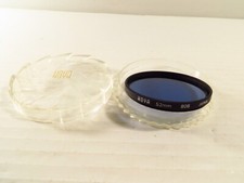 Hoya 52mm 80B Blue Lens Filter w/ Case, FREE 2-3 Day Ship  