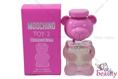 Toy 2 Bubble Gum By Moschino 1.7oz/50mL Edt Spray For Women New In Box *LOWFILL*