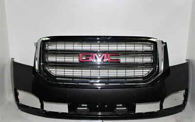 Primed Front Bumper Cover Fascia For 2015-2020 GMC Yukon W/ Sensor Holes