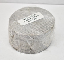 Stainless Steel 20 Mesh Screen Advanced Filtration 4-13/16" Dia 100 Pack