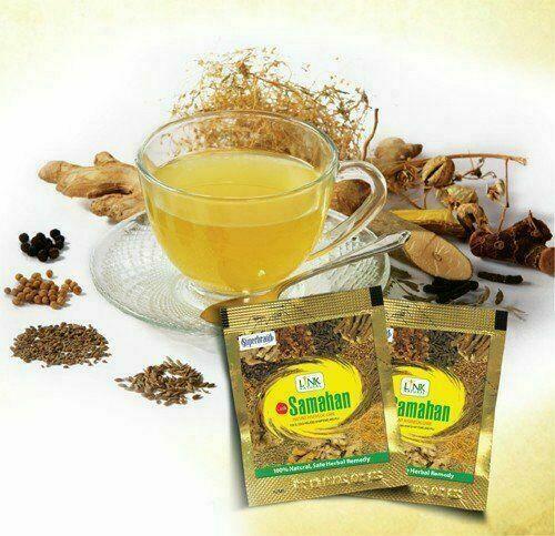100% NATURAL SAMAHAN AYURVEDA HERBAL TEA (100 SACHETS) FOR COLD & COUGH REMEDY