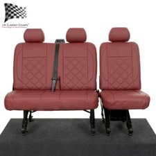Vw Transporter T6/T6.1 Shuttle Rear Seat Covers Leatherette (2024 Onwards) 966