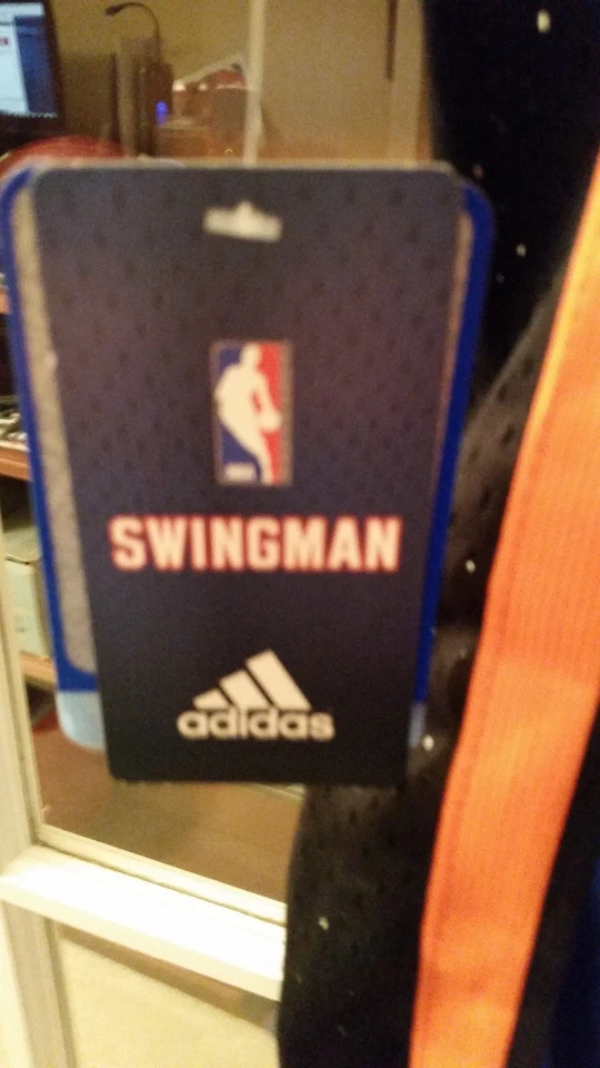 David Lee signed jersey YOUTH autographed KIDS knicks autograph size S small nba - Image 2 of 4