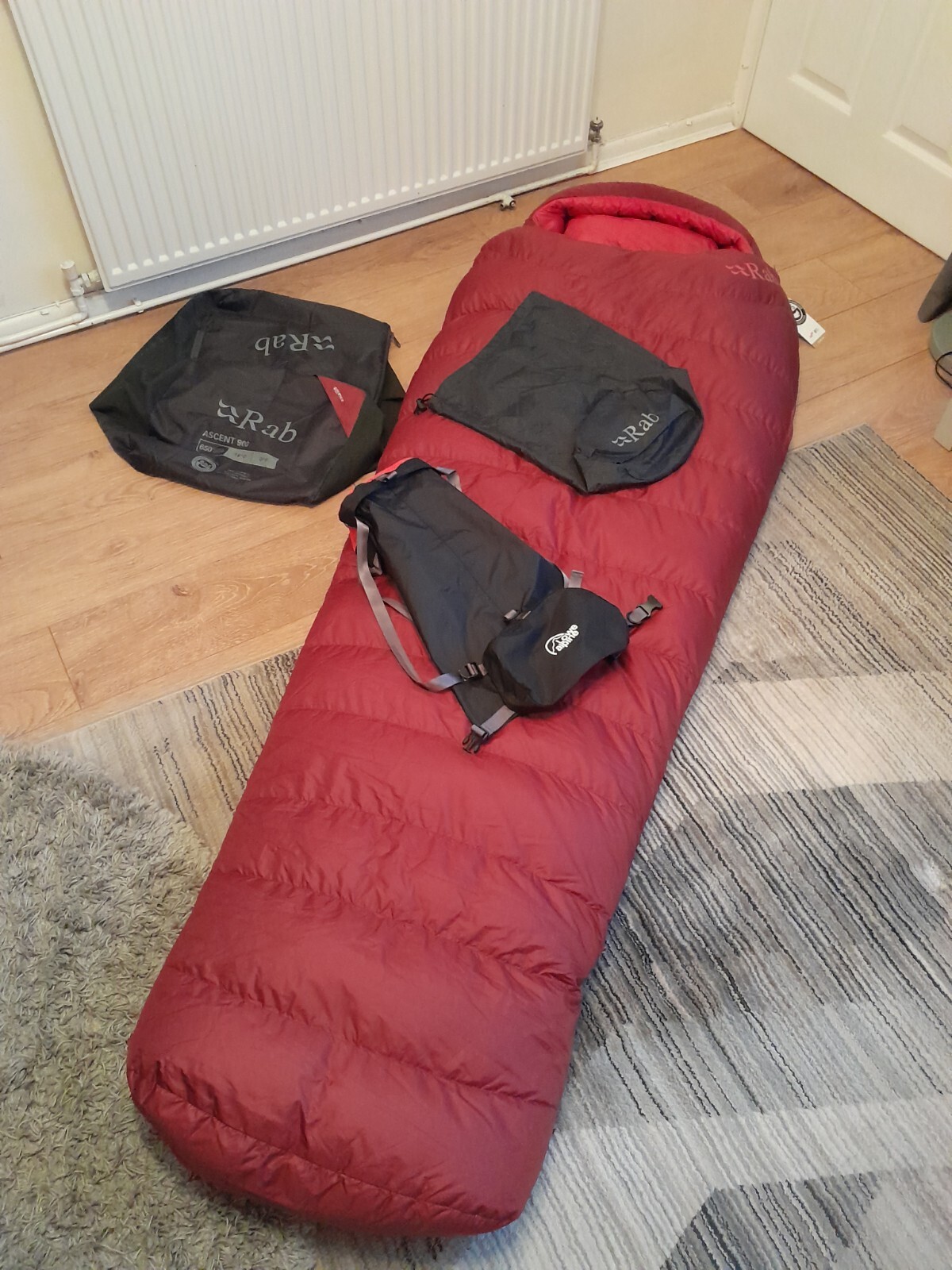 Rab Ascent 900 Down Sleeping Bag eBay