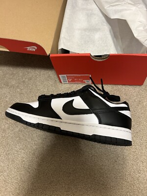 Size 9.5 - Nike Dunk Low Black White