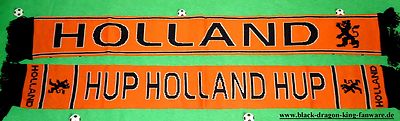 Holland Schal ''HUP HOLLAND HUP''  WM EM Het Wilhelmus Netherlands Scarf Echarpe