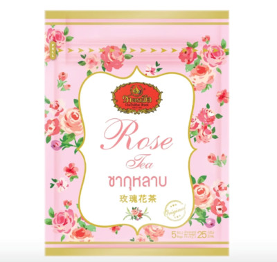 Cha Tra Mue, original rose tea, Thai tea, Tea Sachet  in a bag