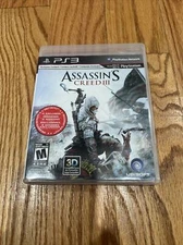 Assassin's Creed III PS3 (Sony PlayStation 3, 2012) Complete With Manual