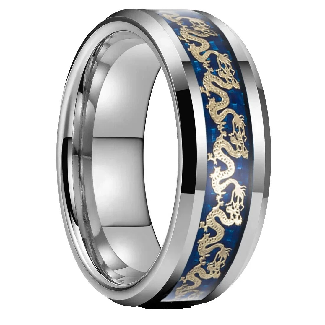 Tungsten Beauty Rings for Men 10 Ring