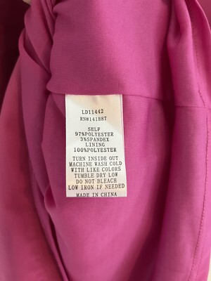 C. Luce Cocktail Dress One Shoulder Pink Women's Juniors Medium | eBay