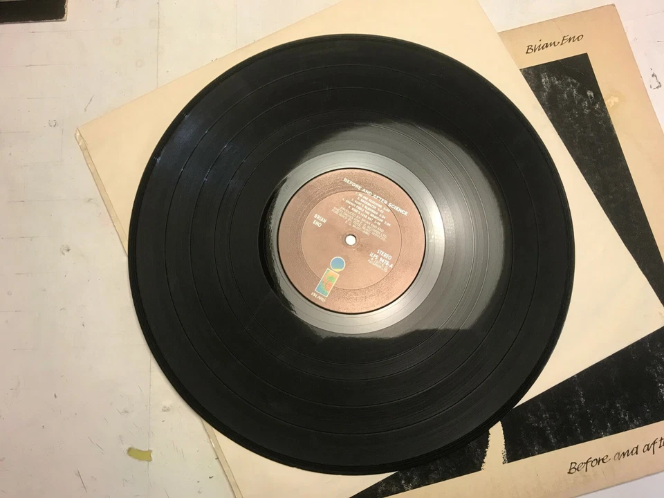 BRIAN ENO Before and After Science ISLAND LP Island ILPS-9478 roxy music '77 usa - Image 3 of 3