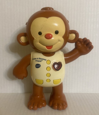Vtech Dress VTech Dress & Discover Friend Talking Monkey Lights & Sounds Learning ...