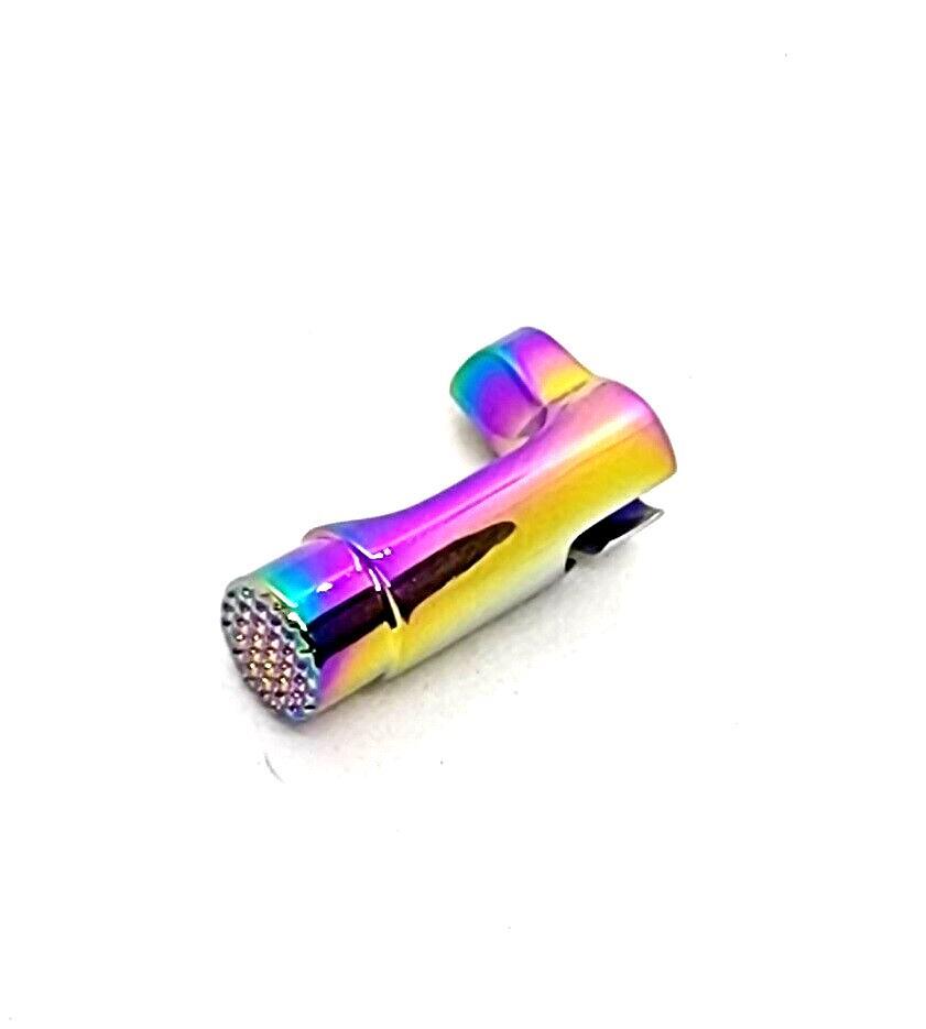 1911 Magazine Release Catch, Fits standard 1911 Polished Titanium Finish