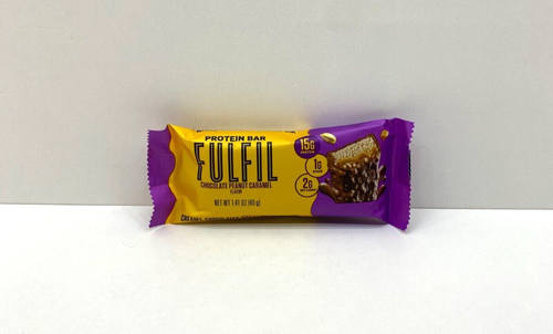 12 NEW Fulfil Chocolate Peanut Caramel Protein Bars