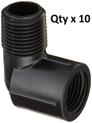 NEW ORBIT Bag of 10 1/2'' MIPT x FIPT Swing Joint Elbow Fitting Insert Tubing 