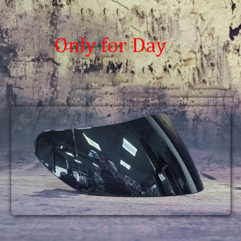 Visiera Per Casco Woljay 991/661 - Protezione Antivento, Lente Sostitutiva, Colore Rosso Titanio