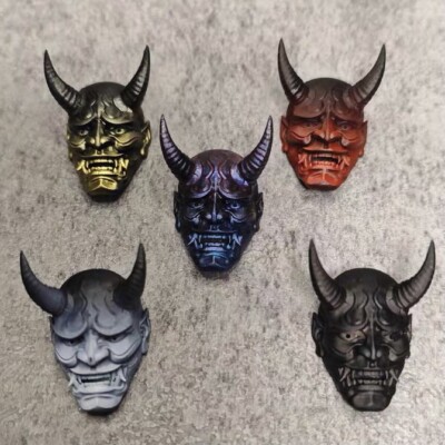 火宅の人　鬼　12inch oni 1/12 Scale Oni Samurai Mask Shogunate Demon Model For 6