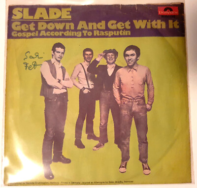 Slade   Get Down And Get With It ''7 Single'' Vinyl Zustand: VG