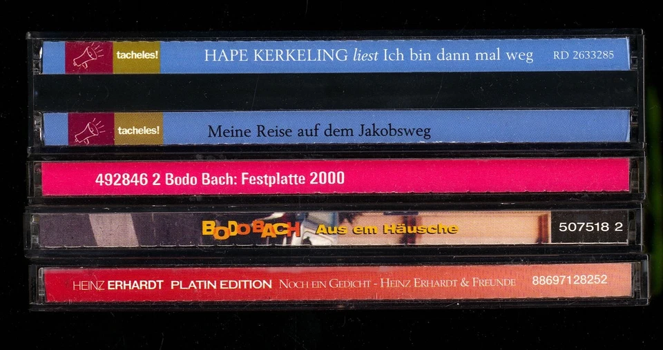4 HÖRBÜCHER★Bodo BACH•FFH-Festplatte 2000★Hape KERKELING•BIN DANN MAL WEG★9 CDs★ - Bild 3 von 4
