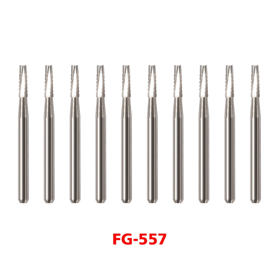 Lot De 60 Fraises Dentaires Carbide FG169 - Pour Pièce à Main Haute Vitesse, Bomaoer