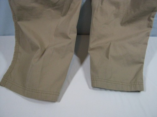 CARHARTT Brown Cargo Scrub Pants Mens Size 36X32 Tall Casual - Picture 8 of 10