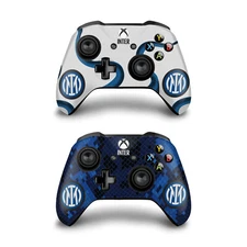 OFFICIAL INTER MILAN 2021/22 CREST KIT VINYL SKIN FOR XBOX ONE S / X CONTROLLER