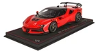 Ferrari SF90 XX Stradale Rosso Corsa 322 and Black 1/18 P18237C BBR MODELS