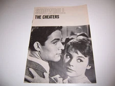 1961 THE SUTTON THEATRE PLAYBILL SHOWBILL - THE CHEATERS - PASCAL PETIT A PARISY