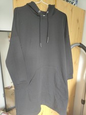 RELIGION Damen Long Kapuzenpullover mit Käng...