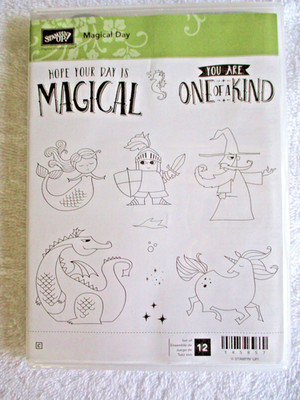 Stampin' Up! Magical Day Stamp Set And Magical Mates Framelits Dies 145857