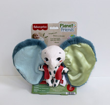 Fisher-Price Elephant All Ears Lovey Plush Stuffed Animal Sensory Toy NEW