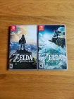 New ListingNintendo Switch Zelda Breath of the Wild and Tears of the Kingdom bundle