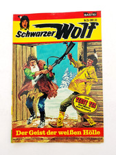 BASTEI WESTERN COMIC / SCHWARZER WOLF Nr. 24 (1975 -1976) TOP ZUSTAND / Z2+