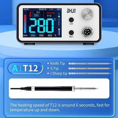 AIXUN T3A Soldering Welding Station with T12 Handle Soldering Iron Tips ot25 *pt