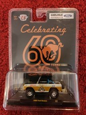 M2 Machines 2026 Carlisle Ford Nationals 60th 66 Ford Bronco - 1 Of 1000 Diecast M2 Machines 2026 Carlisle Ford Nationals 60th 66 Ford Bronco - 1 Of 1000 Diecast