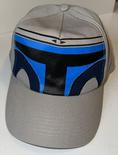 Disney Parks Star Wars Youth Hat 54-58cm Beige/ Gray/ Blue Used, Adjustable
