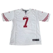 NIKE Youth San Francisco 49ers Colin Kaepernick White Away Jersey Large 14/16